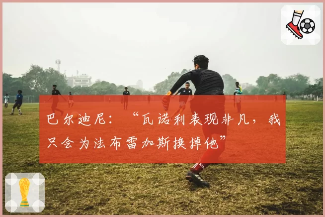 巴尔迪尼：“瓦诺利表现非凡，我只会为法布雷加斯换掉他”